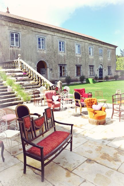 my vintage wedding ceremony