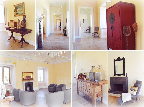 my vintage wedding in portugal living room