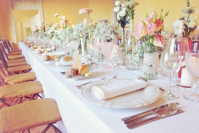 my vintage wedding in portugal wedding reception