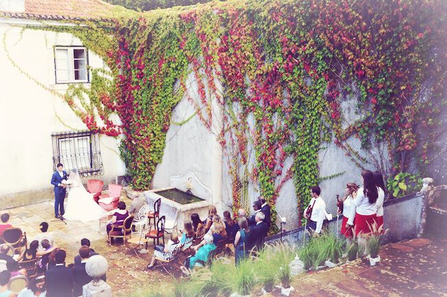 my vintage wedding in portugal