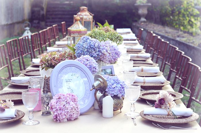 my vintage wedding in portugal decoration