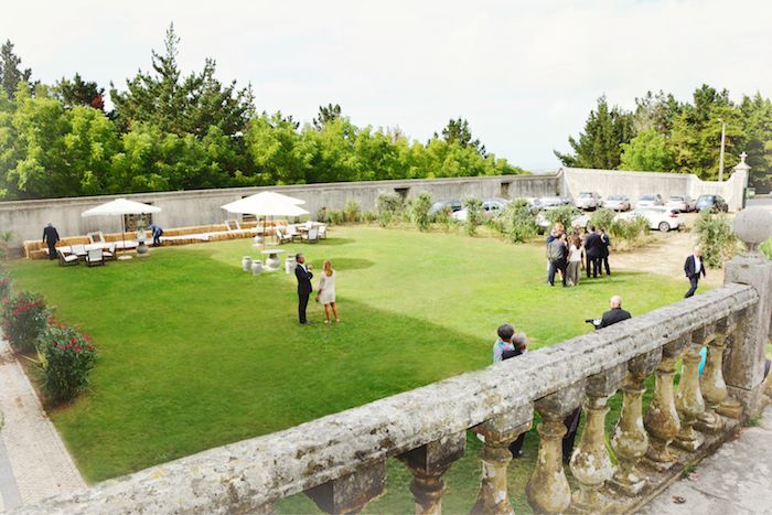 my vintage wedding in portugal gardens