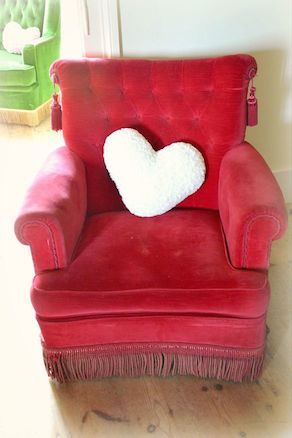 Vintage wedding chair