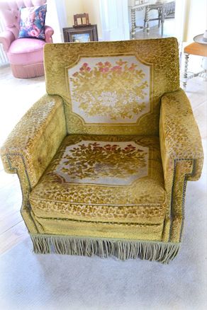 Vintage wedding chair